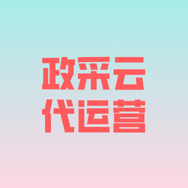 湘西政采云代运营
